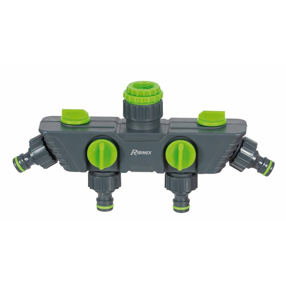 Nez de robinet bimatière 4 circuits-0