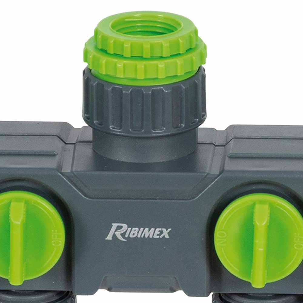 Nez de robinet bimatière 4 circuits-1