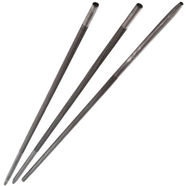 lot de 3 limes rondes diamètre 4,0