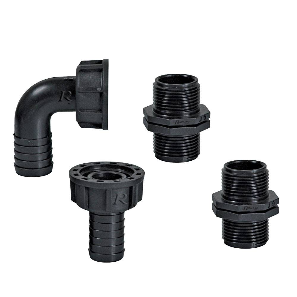 Kit raccords 1 pouce en lot pour tuyau diamètre 25mm-0