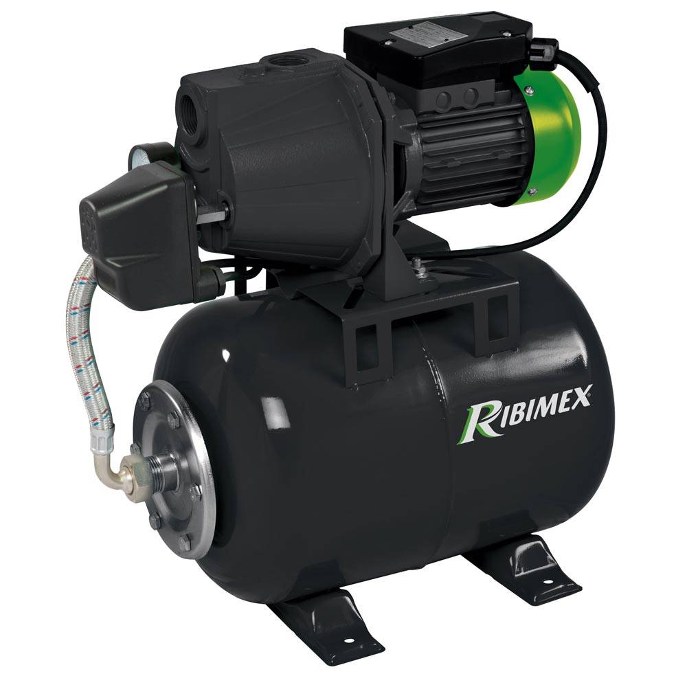 Pompe Surpresseur 24l Avec Jet81 750w Ribiland prs24jet81-0