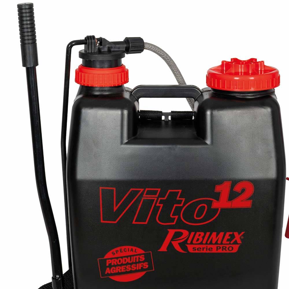 Pulvérisateur à Dos Pour Produits Agressifs 12l Ribitech prp120dc-1