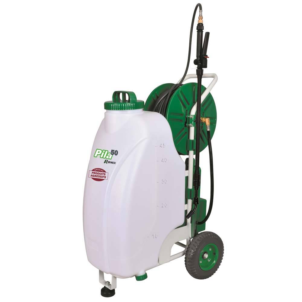 Pulvérisateur 50l Sur Roues à Batterie Ribimex prbat20/vit50-0