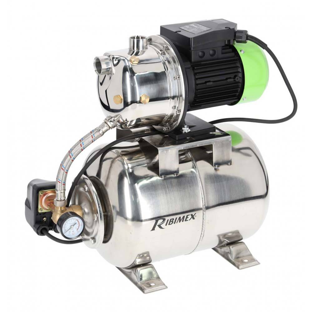 Pompe Surpresseur 24l Avec Jet101 970w Inox Ribiland prsi24jet101i-0