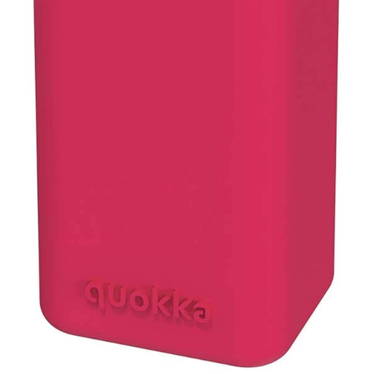 Bouteille Carrée 700 ml avec Bouchon à Vis en Bambou-3