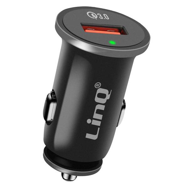 Chargeur Allume-Cigare Voiture Charge Rapide 3A Quick Charge 3.0