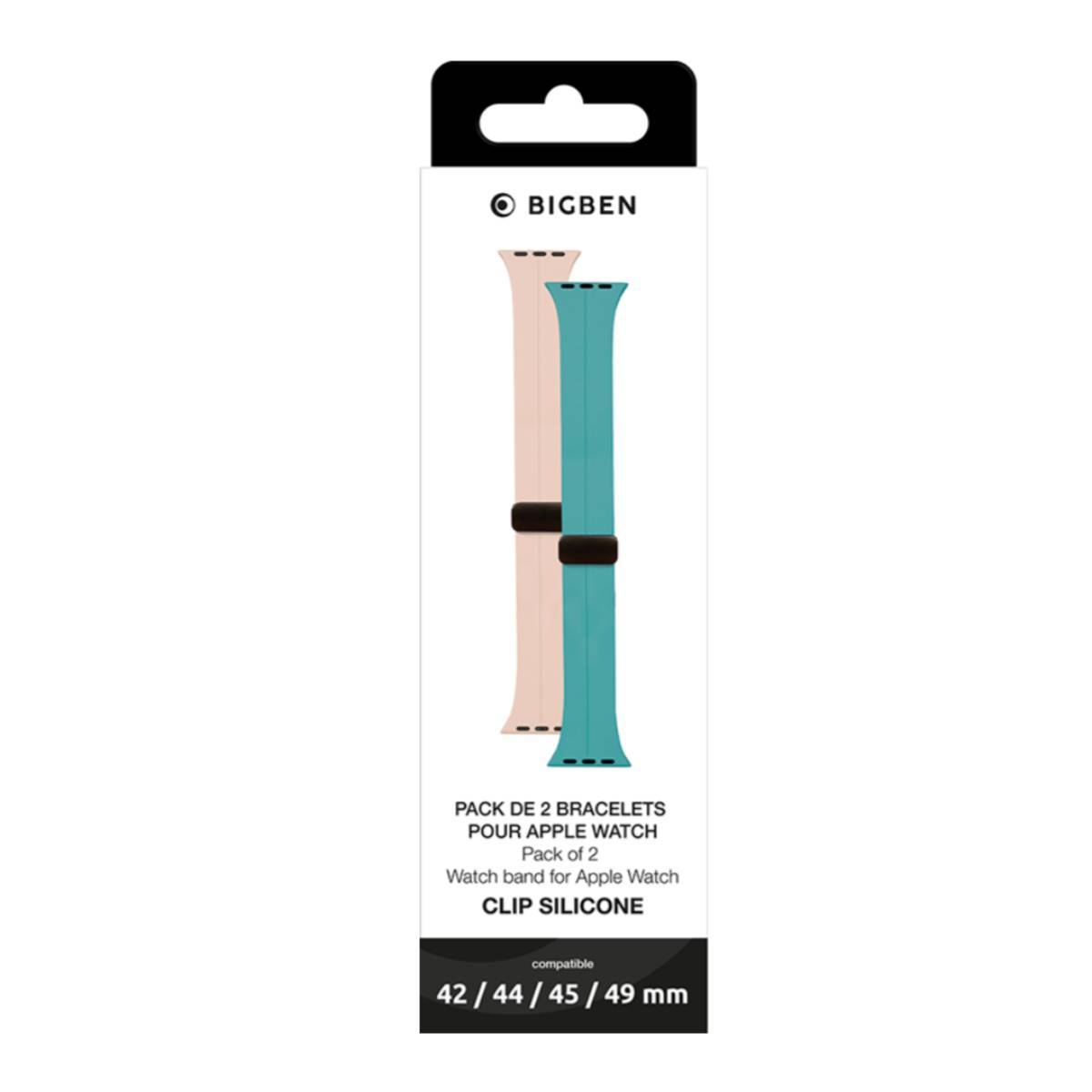 Pack de 2 Bracelets pour Apple Watch 42-44-45-49mm-1