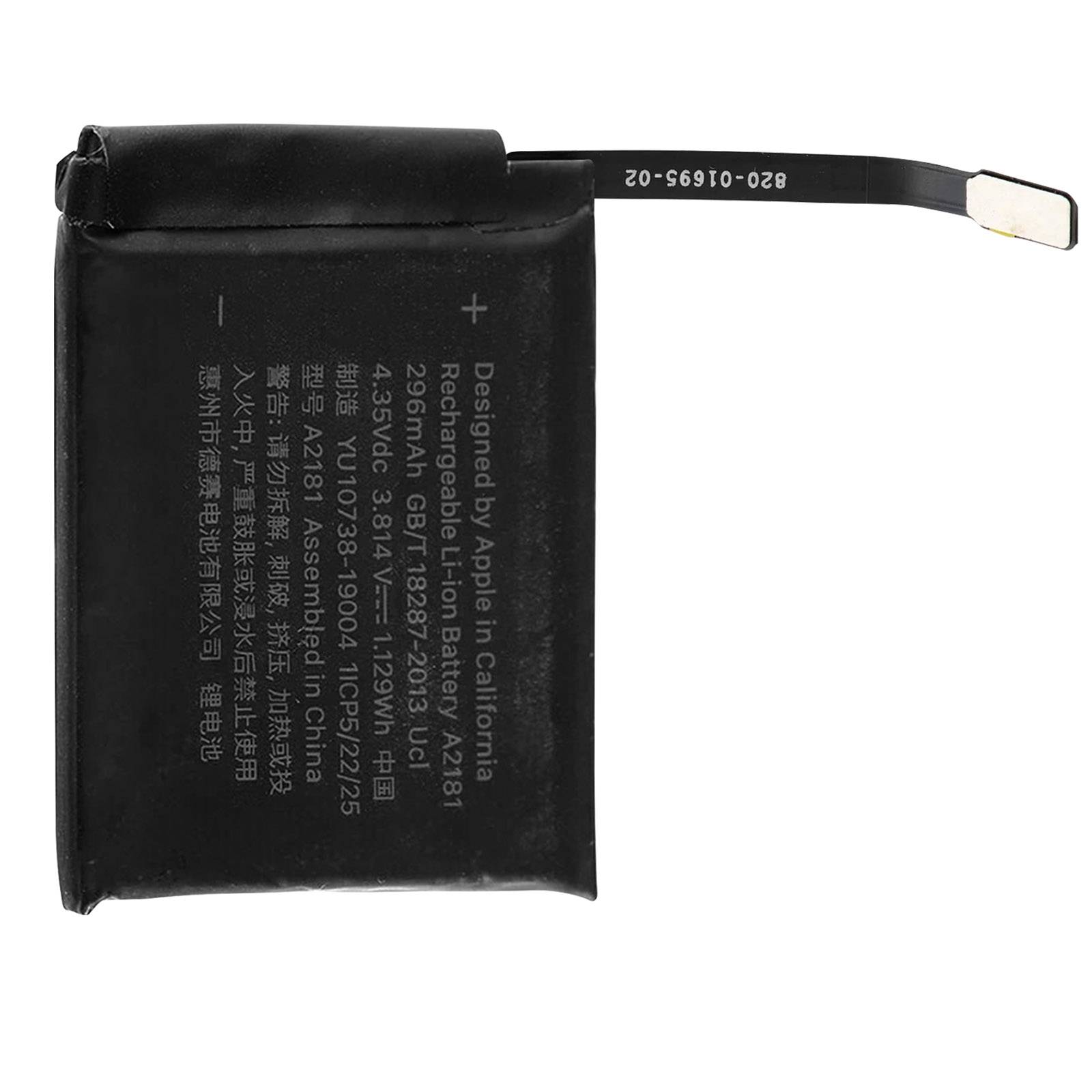 Batterie pour Apple Watch Series 5 et SE (44mm) Capacité 296mAh-0