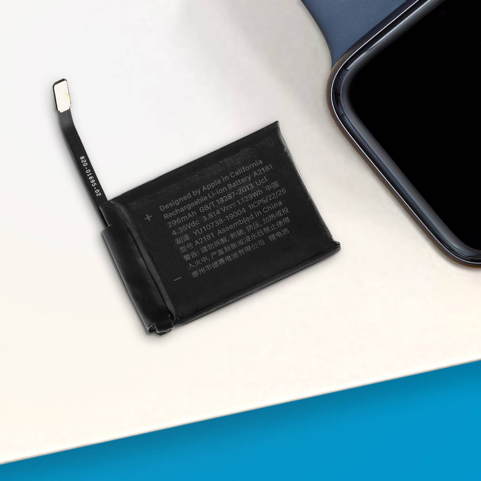 Batterie pour Apple Watch Series 5 et SE (44mm) Capacité 296mAh-3