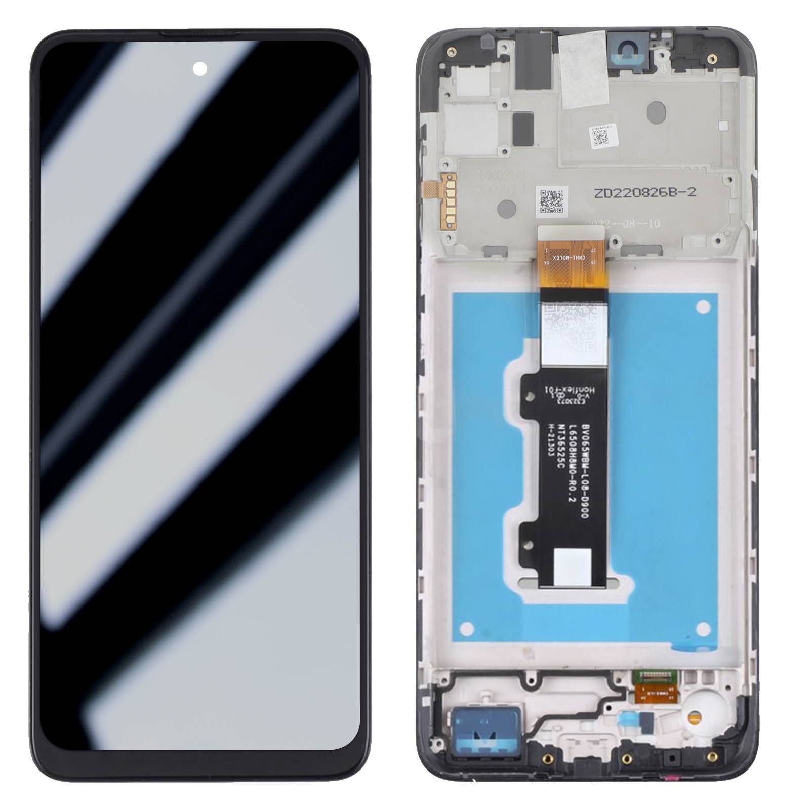 Écran Original Motorola E40 / E30 LCD + Vitre Tactile (avec châssis)-0