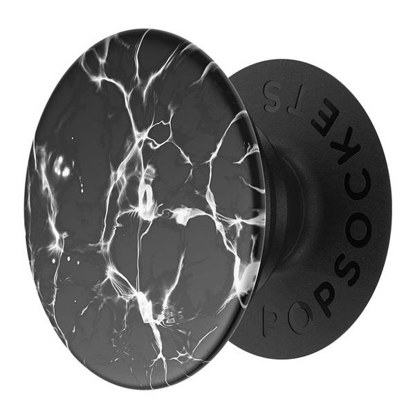 Pop Grip pour Smartphones Gén 2 Design Vagues Nocturnes et Marbre
