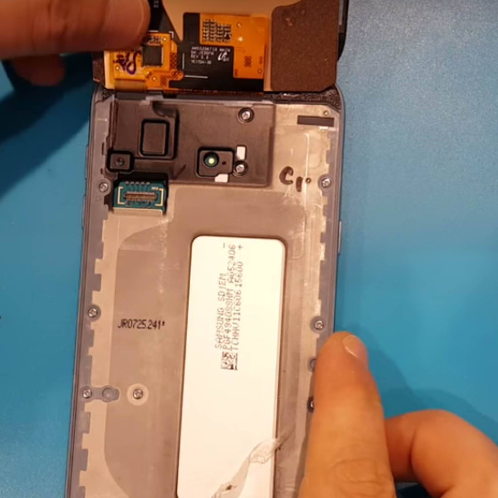 Caméra Avant pour Samsung Galaxy J5 (2017) Module Objectif Frontal + Nappe Connexion-2