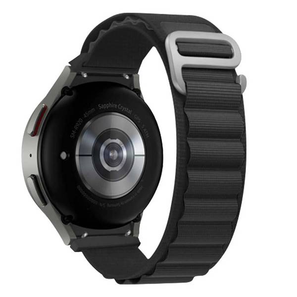 Bracelet pour Galaxy Watch 4/4 Classic/5/5 Pro/6/6 Classic Boucle alpine