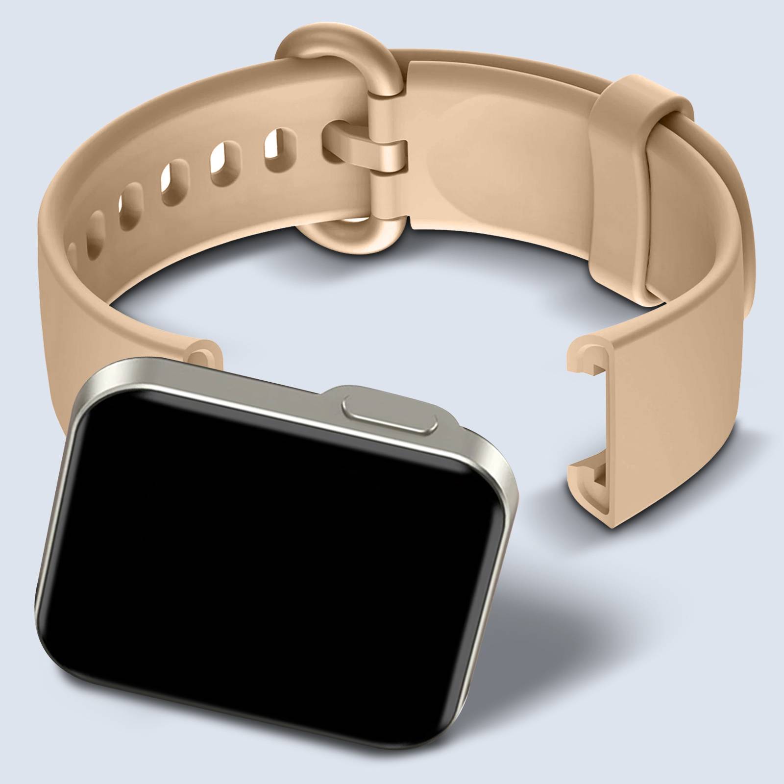 Bracelet pour Xiaomi Mi Watch Lite / Redmi Watch Silicone Boucle ardillon-3
