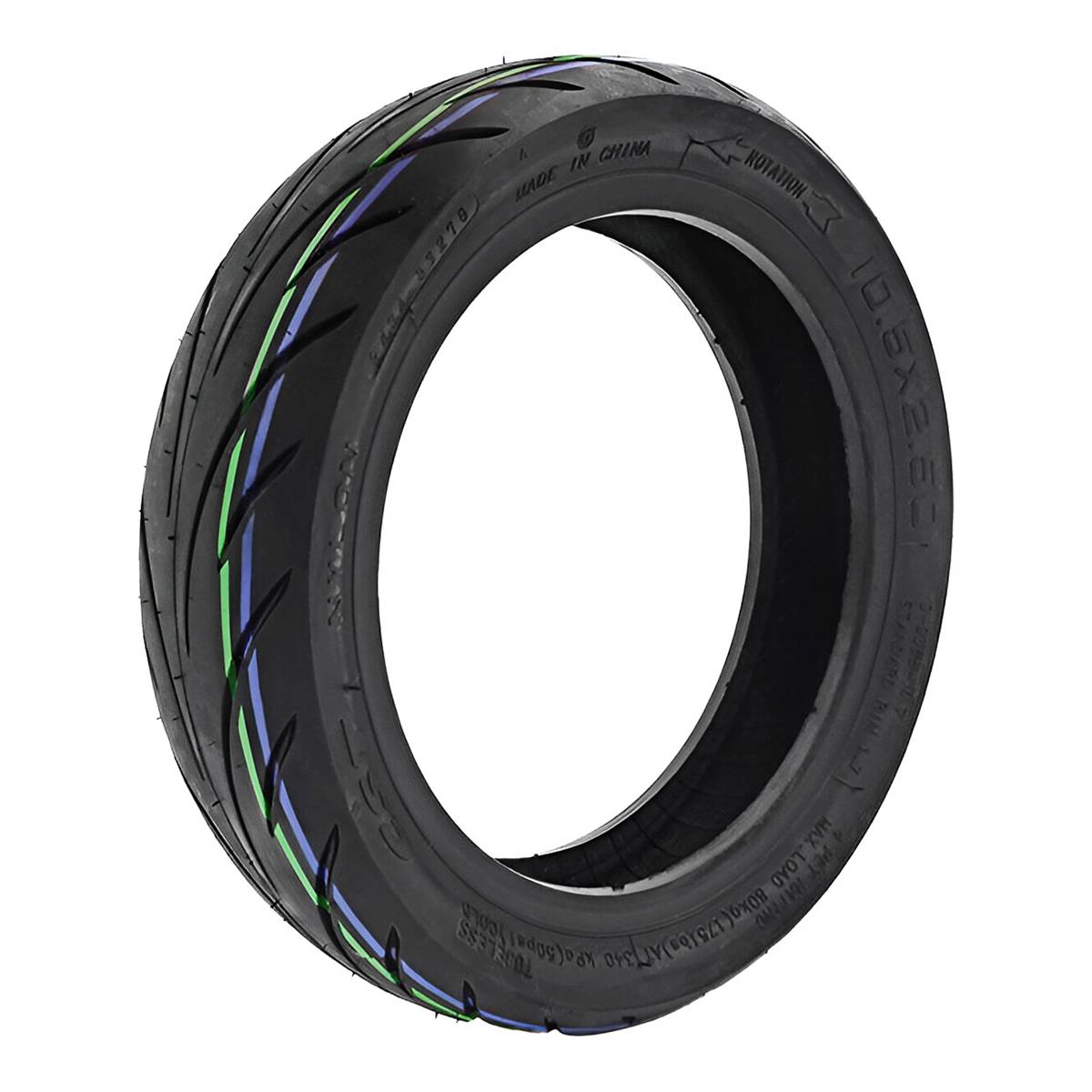 Pneu pour Trottinette Niu KQi 300 10" en CST Tubeless Anti-crevaison Durable-0
