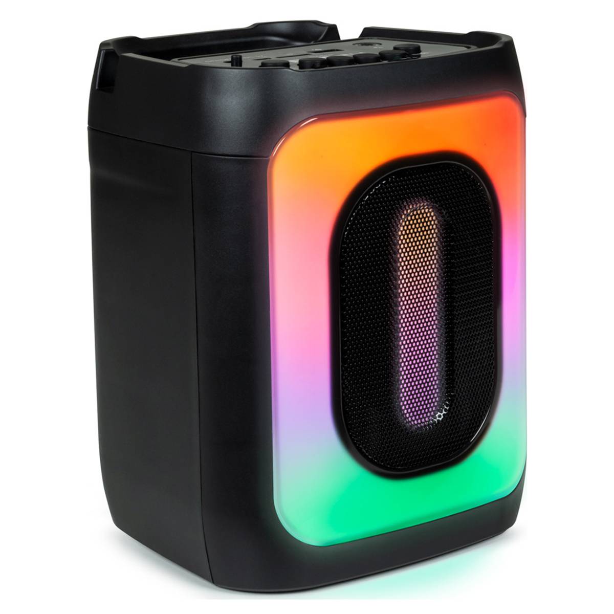 Enceinte Karaoké Bluetooth 30W avec Effets Lumineux et Micro Filaire 4M-1