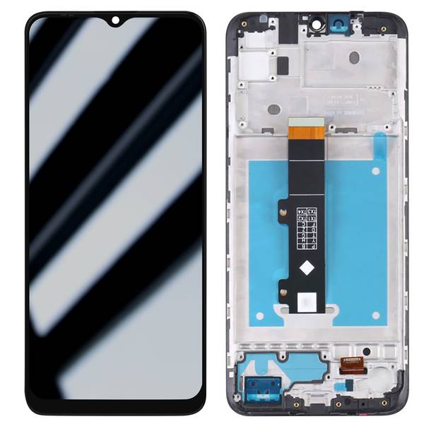 Écran Original Motorola E20 LCD + Vitre Tactile (avec châssis)