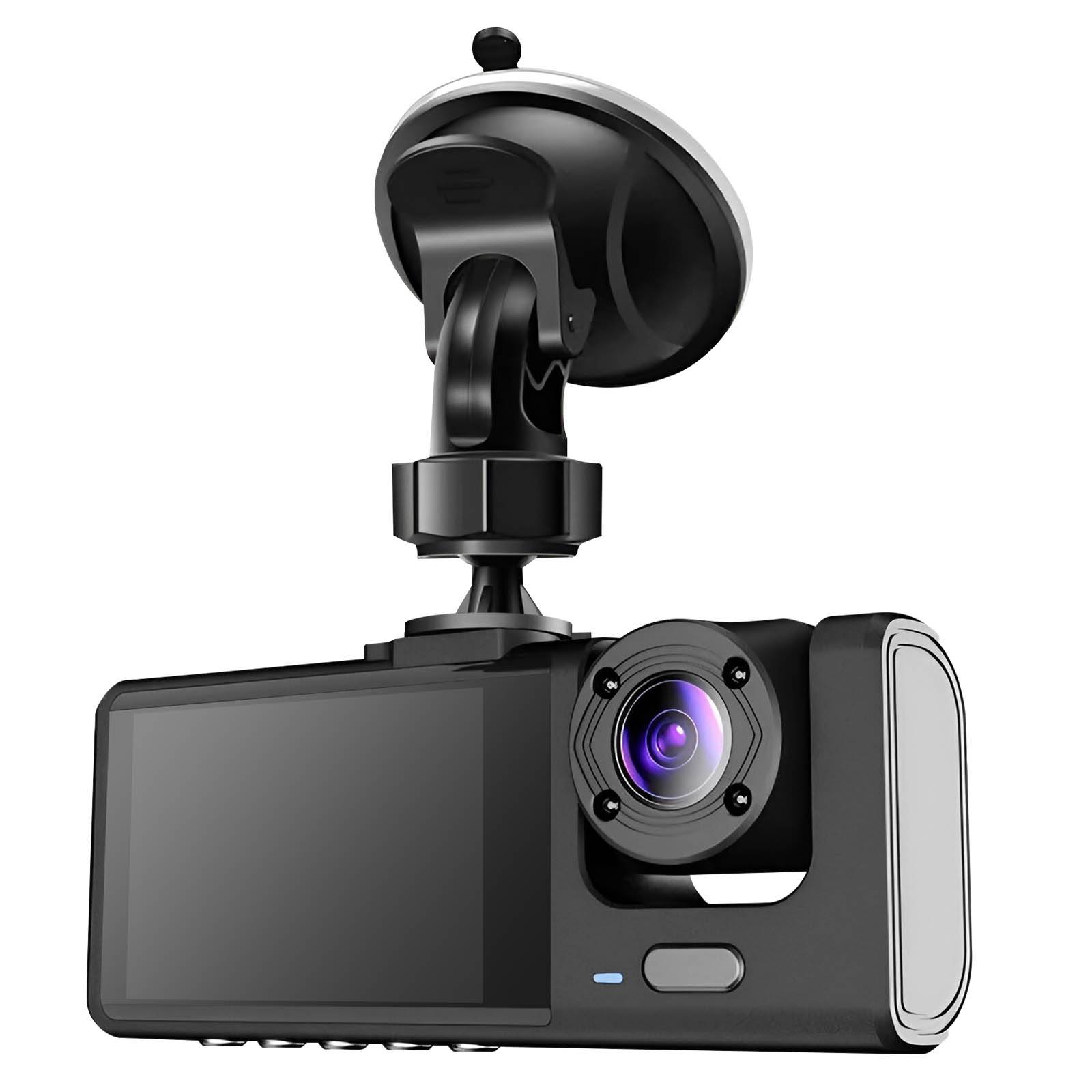 Dashcam Pare Brise Avant Arrière Intérieur 1080p LED 2 pouces Micro-0