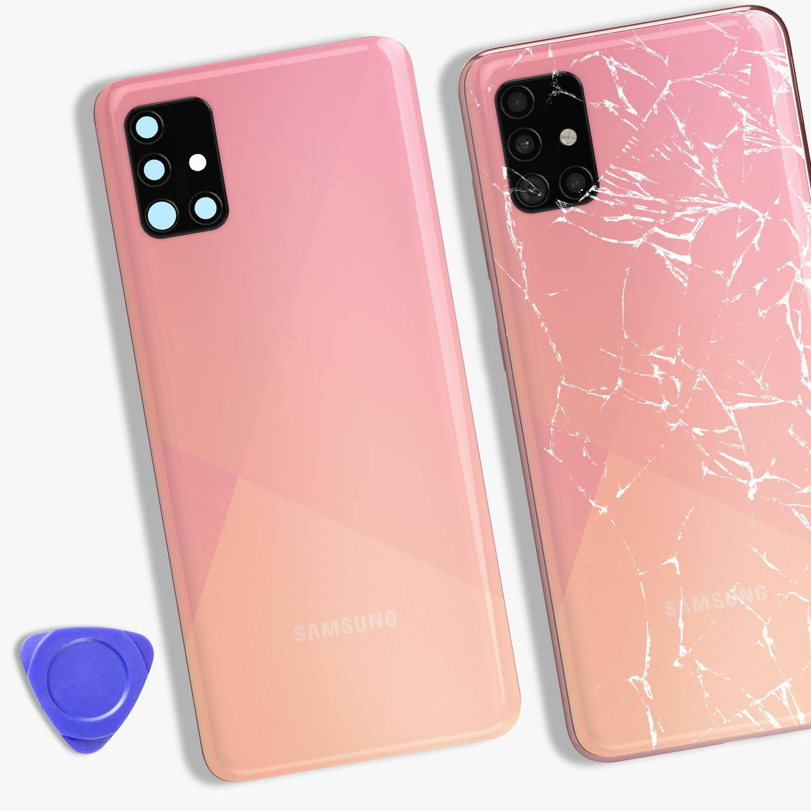Vitre Arrière pour Samsung Galaxy A51 Original Service Pack-3