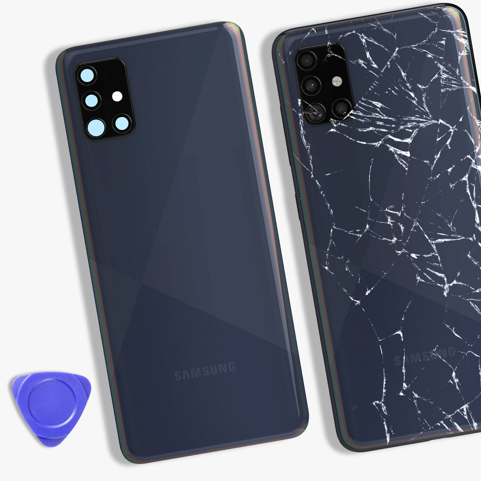 Vitre Arrière pour Samsung Galaxy A51 Original Service Pack-3