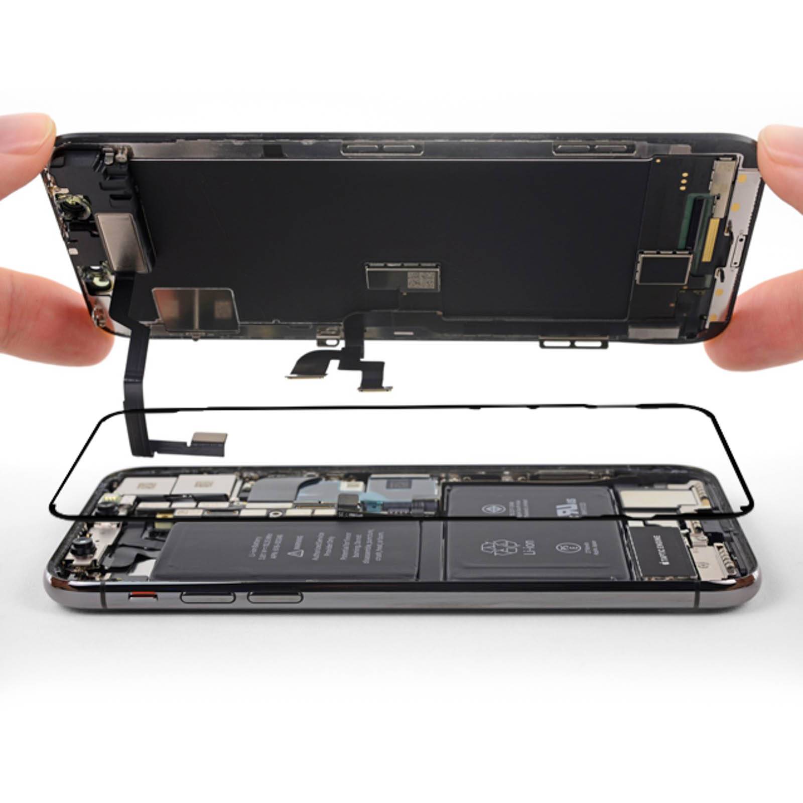 Autocollant pour iPhone X Adhésif Écran LCD-2