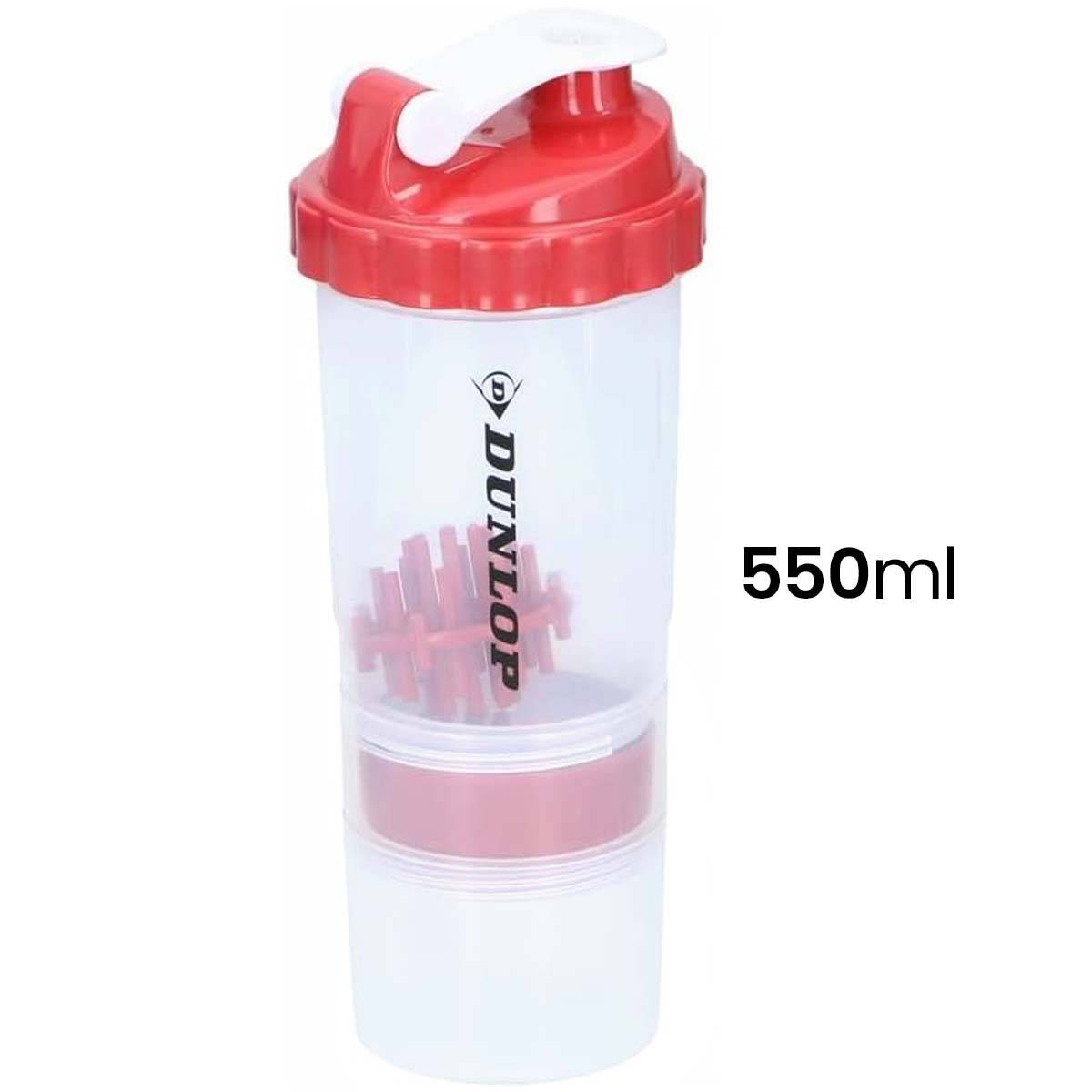 Bouteille de Sport 550 ml Shaker avec Fermeture-3