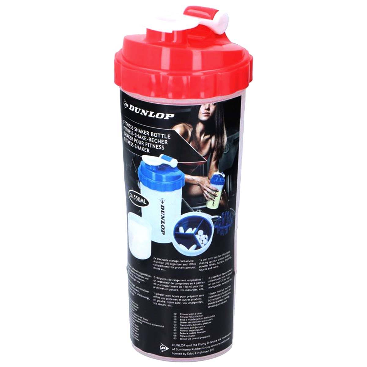Bouteille de Sport 550 ml Shaker avec Fermeture-4