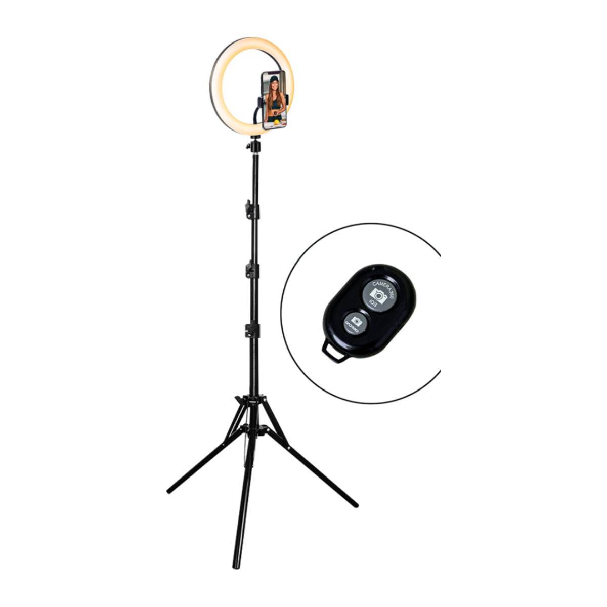 Kit Influence XL Anneau Lumineux 26cm avec Trépied 1,6m-1