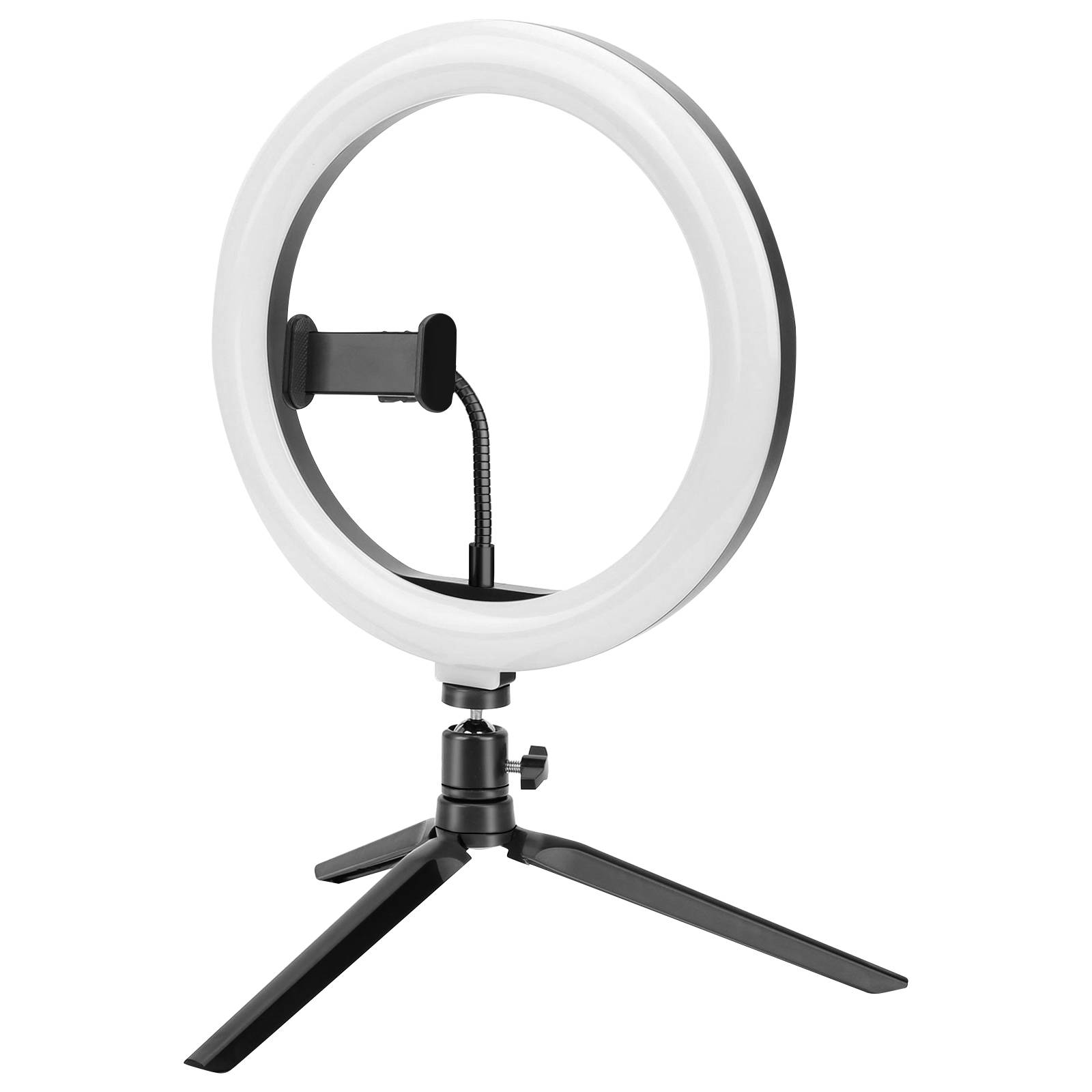 Akashi Ring Light Trépieds blanc/noir-1