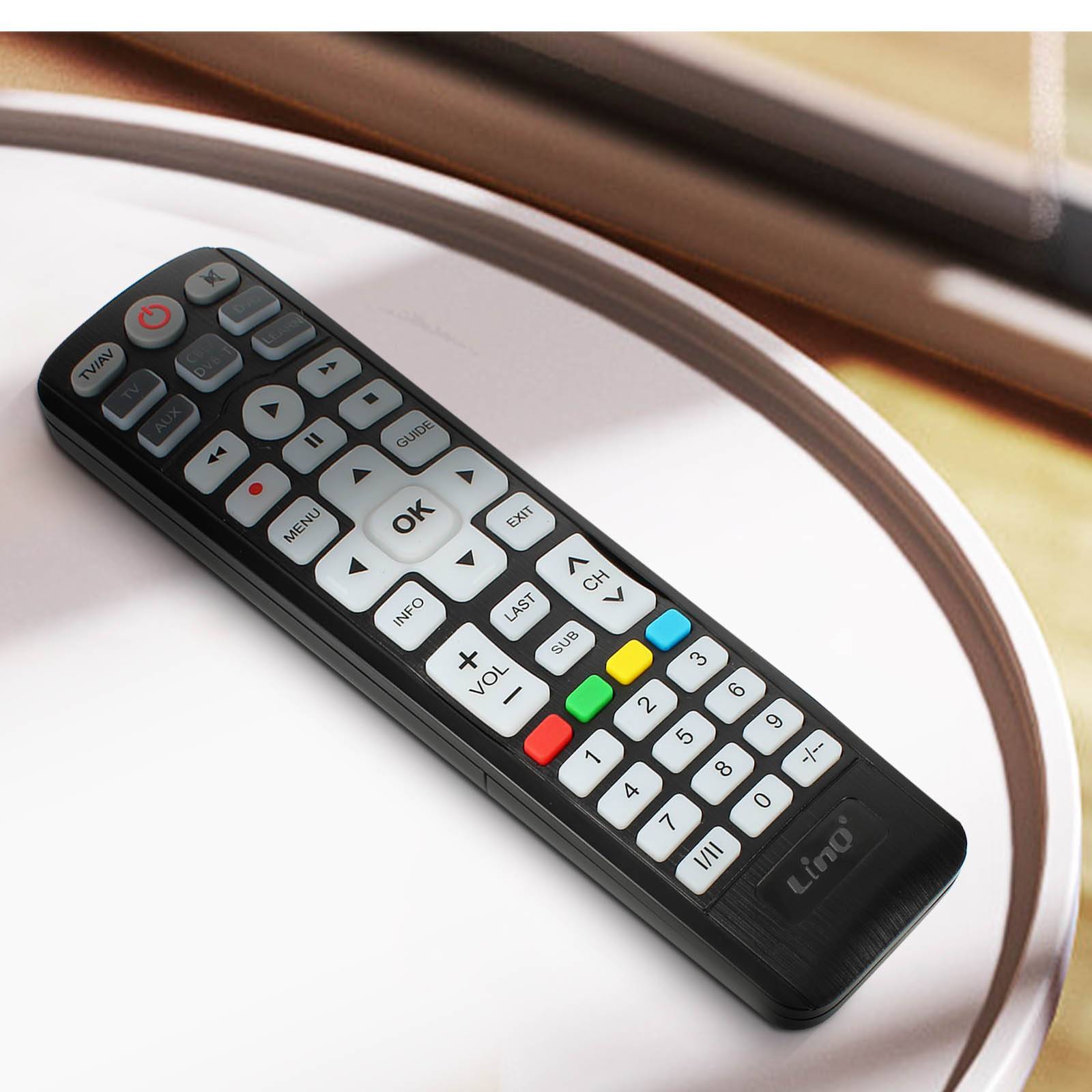 Télécommande Universelle TV Satellite Audio Lecteur DVD Portée 10m-2