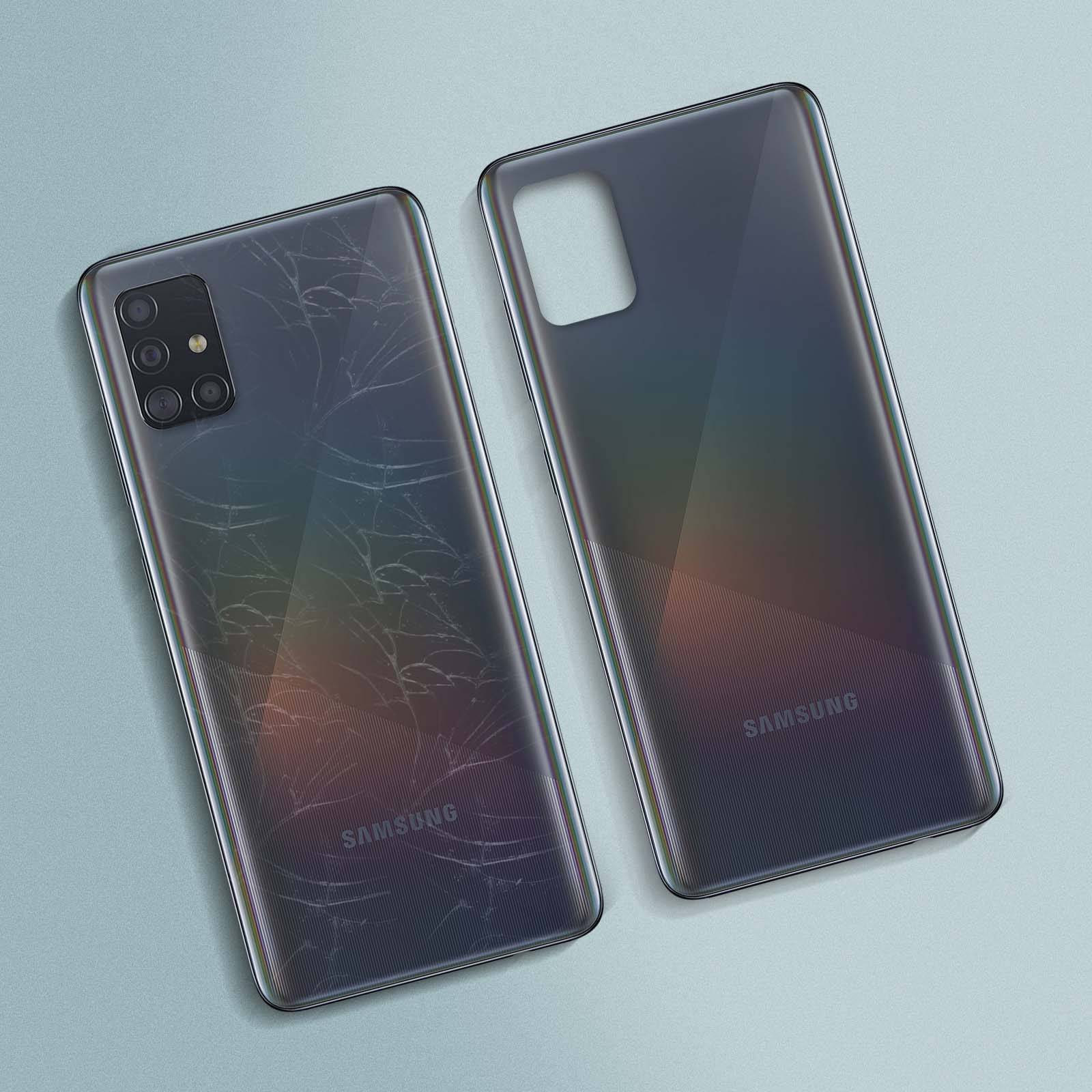 Cache Batterie pour Samsung Galaxy A51 Façade Arrière-2