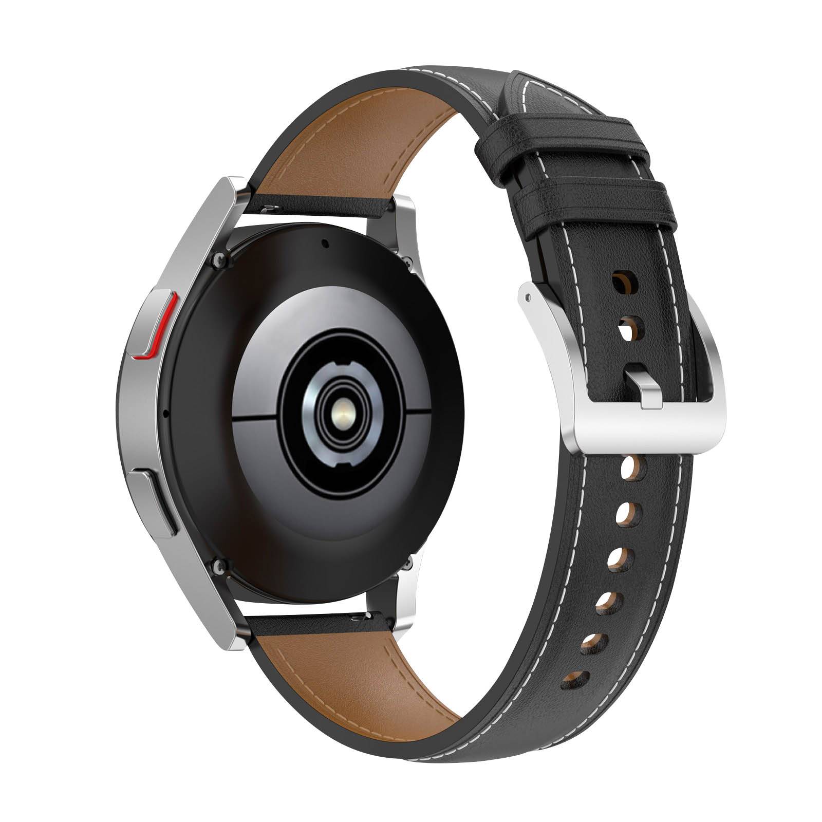 Bracelet Cuir pour Samsung Galaxy Watch 4 Watch 3 41mm pour Huawei Watch GT 3 GT 2 42mm-0