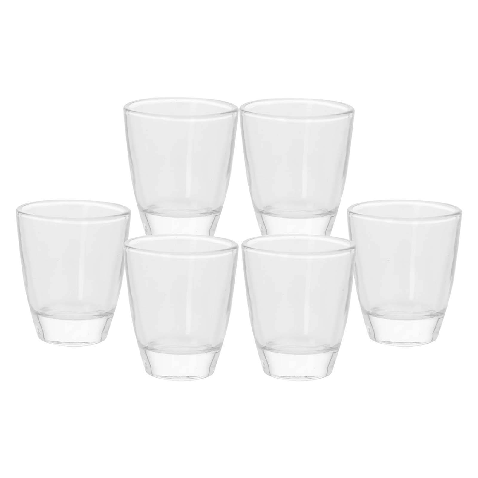Pack de 6 Verres à Shot 45ml compatibles Boissons Alcool Résistant-0