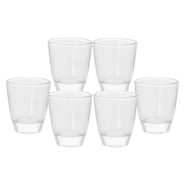 Pack de 6 Verres à Shot 45ml compatibles Boissons Alcool Résistant
