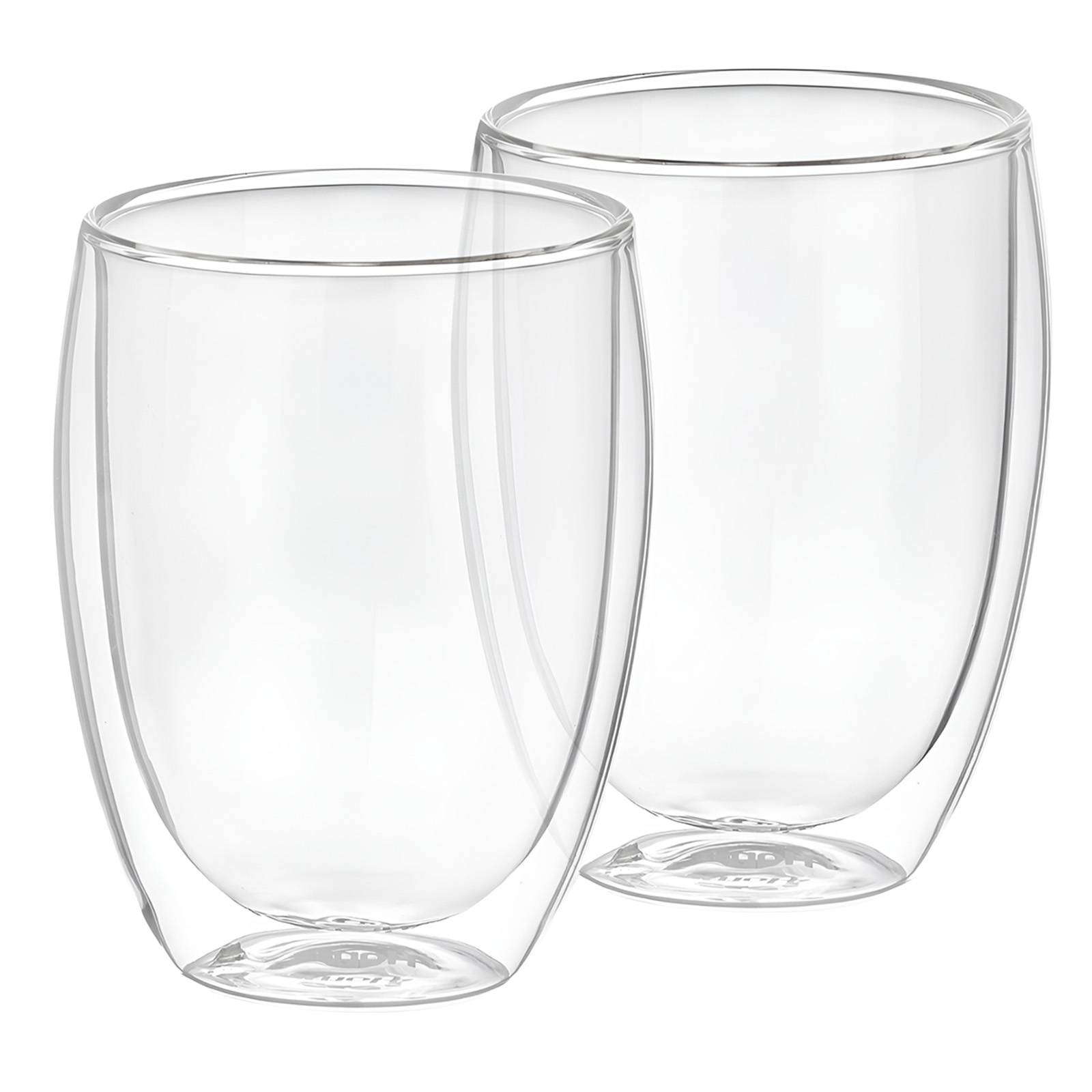Lot 2 Verres pour Boissons 350ml en Verre Borosilicate-0