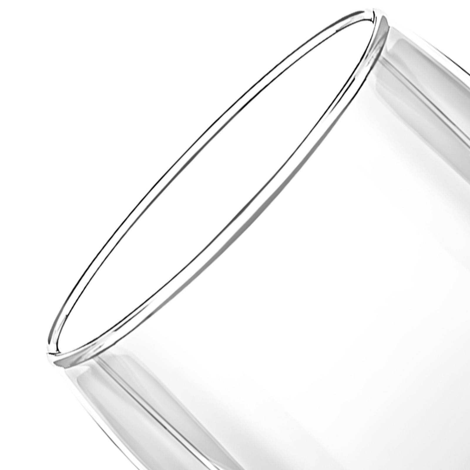 Lot 2 Verres pour Boissons 350ml en Verre Borosilicate-3