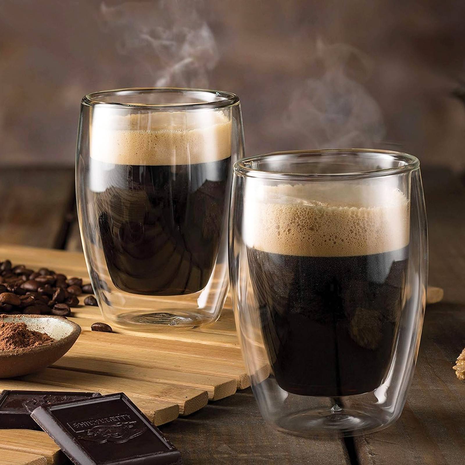 Lot 2 Verres pour Boissons 350ml en Verre Borosilicate-4