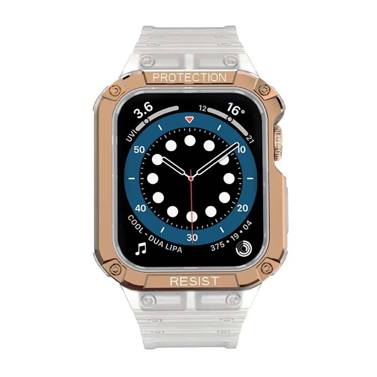 Bracelet pour Apple Watch 38/40/41mm en TPU Intégral Ultimate-3