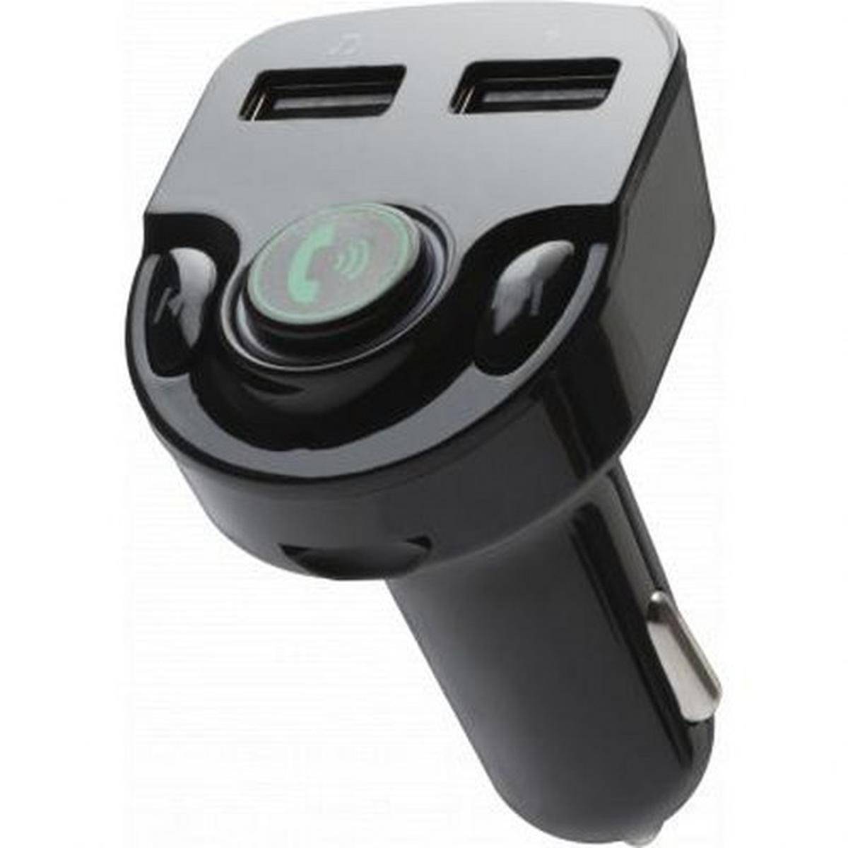 Double Chargeur voiture 2.4A avec transmetteur FM-0