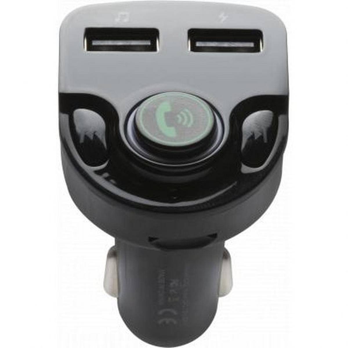 Double Chargeur voiture 2.4A avec transmetteur FM-2