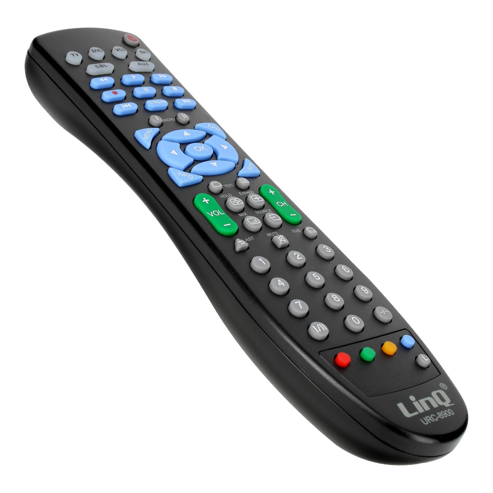 Télécommande Universelle TV Satellite DVD CBL Audio VCR Portée 10m-0