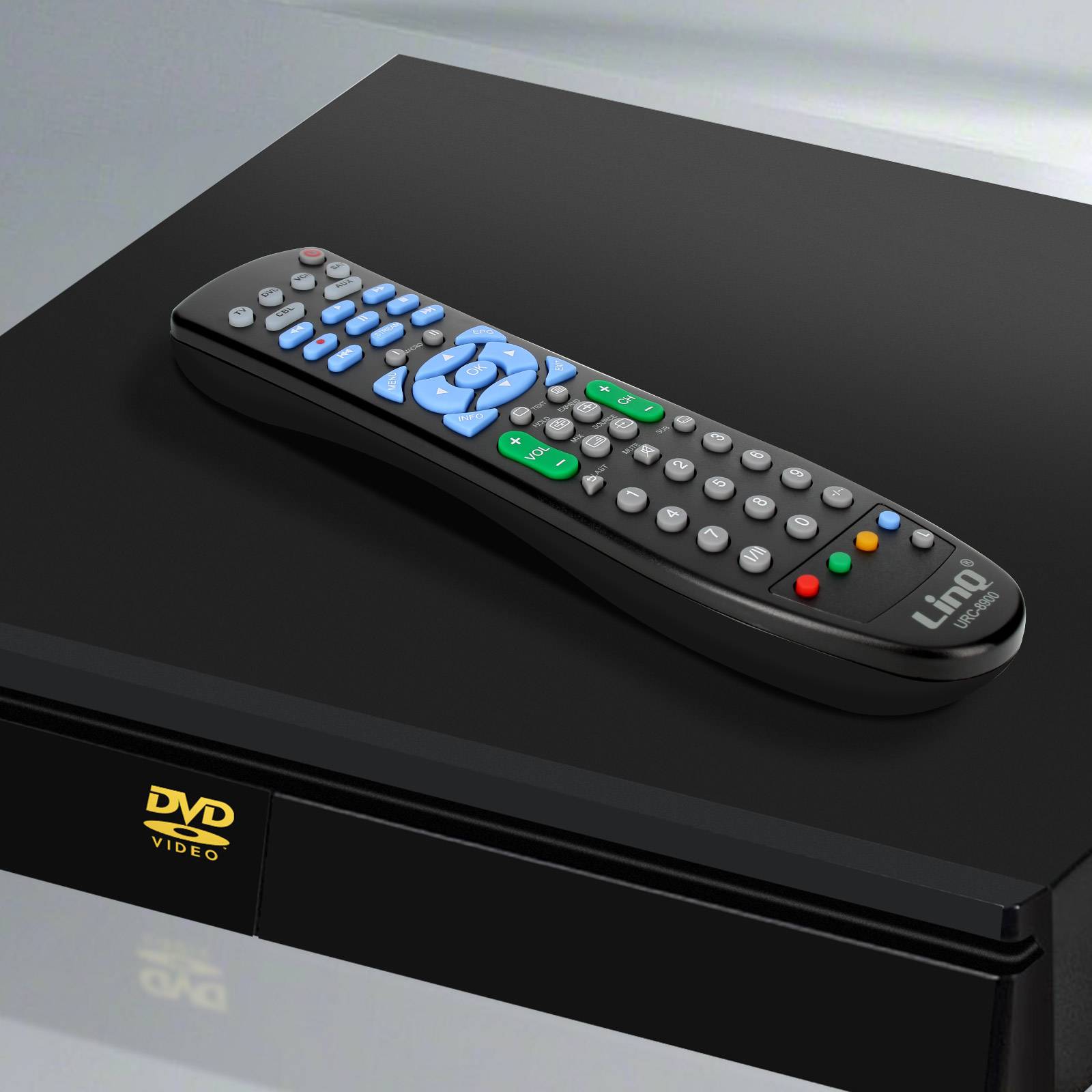 Télécommande Universelle TV Satellite DVD CBL Audio VCR Portée 10m-2