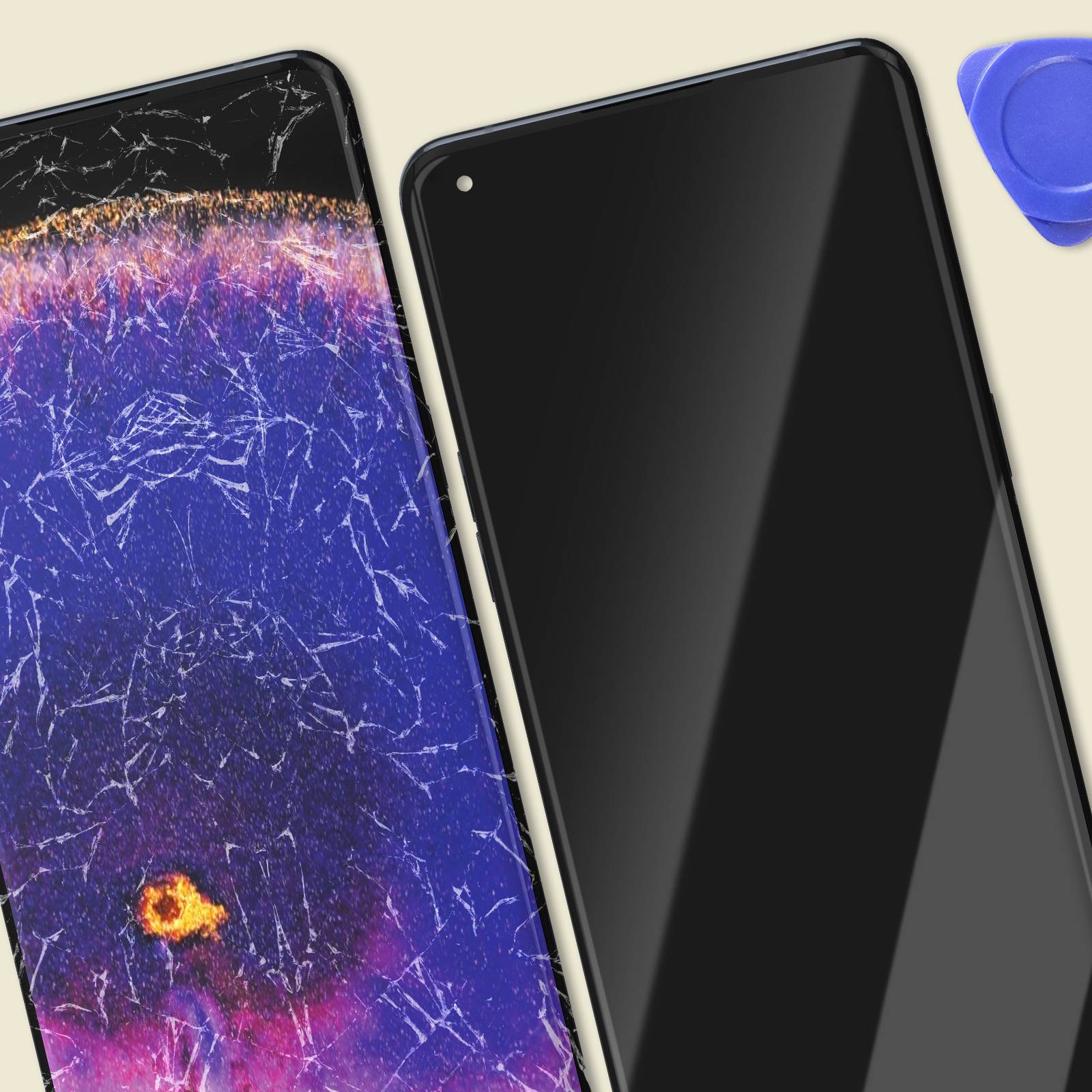 Écran pour Oppo Find X5 Pro LCD + Vitre Tactile + Châssis Original-3