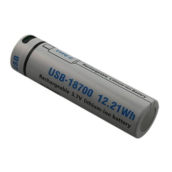 Pile 3.7V mAh Li-ion 9.6Wh 12.2Wh Compatible 18650 Avec Port USB-C