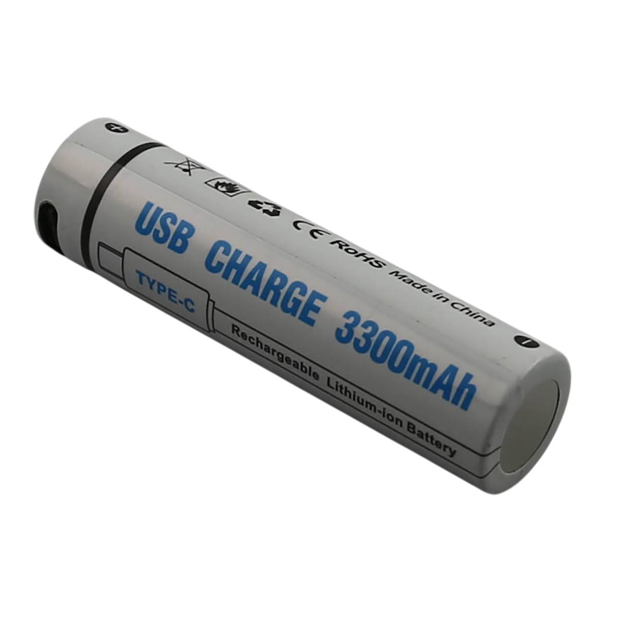 Pile 3.7V mAh Li-ion 9.6Wh 12.2Wh Compatible 18650 Avec Port USB-C-1