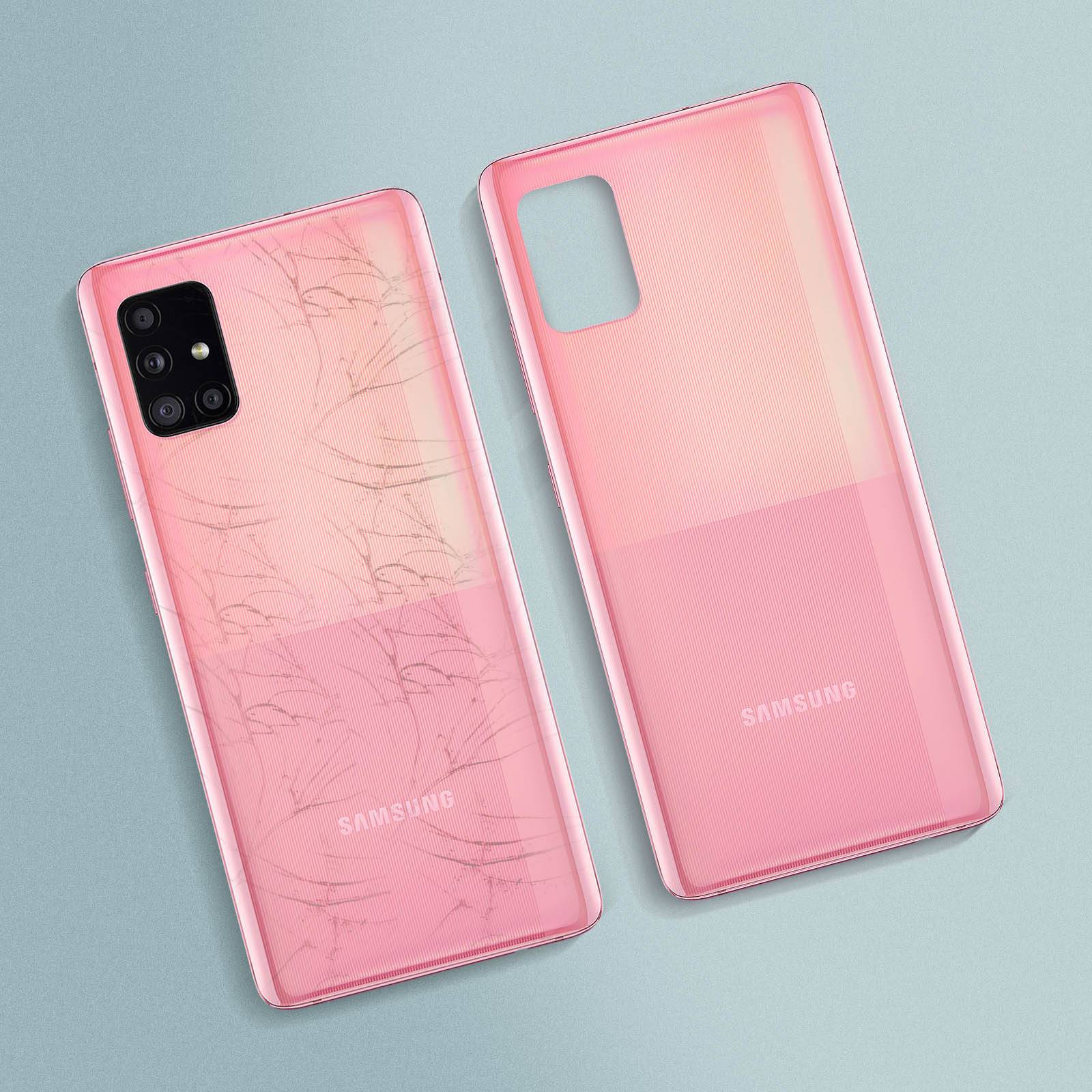 Cache Batterie pour Samsung Galaxy A51 Façade Arrière-2