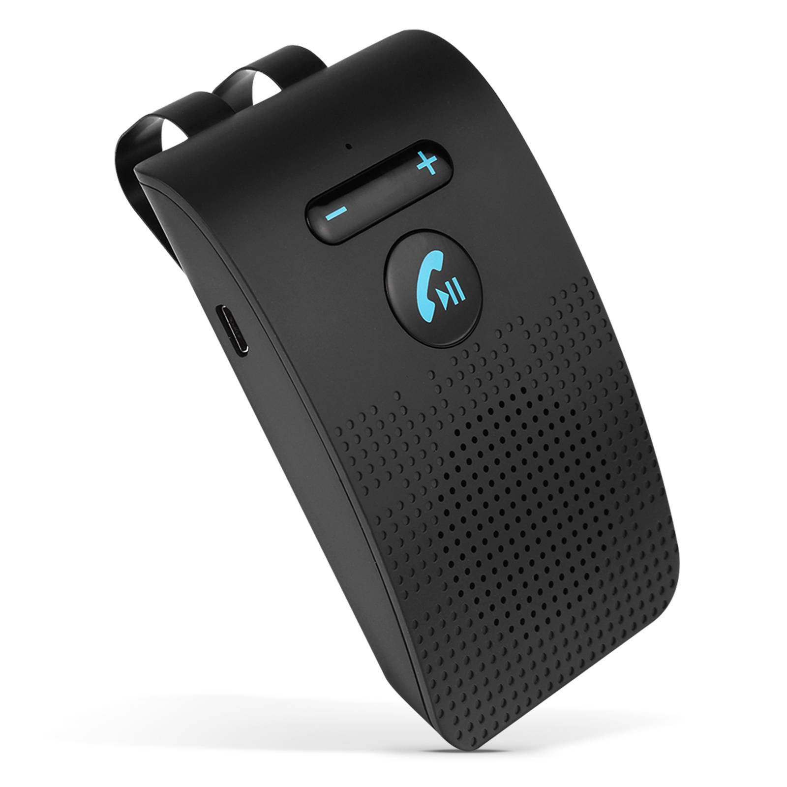 Kit main libre voiture KX1 Bluetooth 4.0 Multipoint Pare-Soleil Boutons-0
