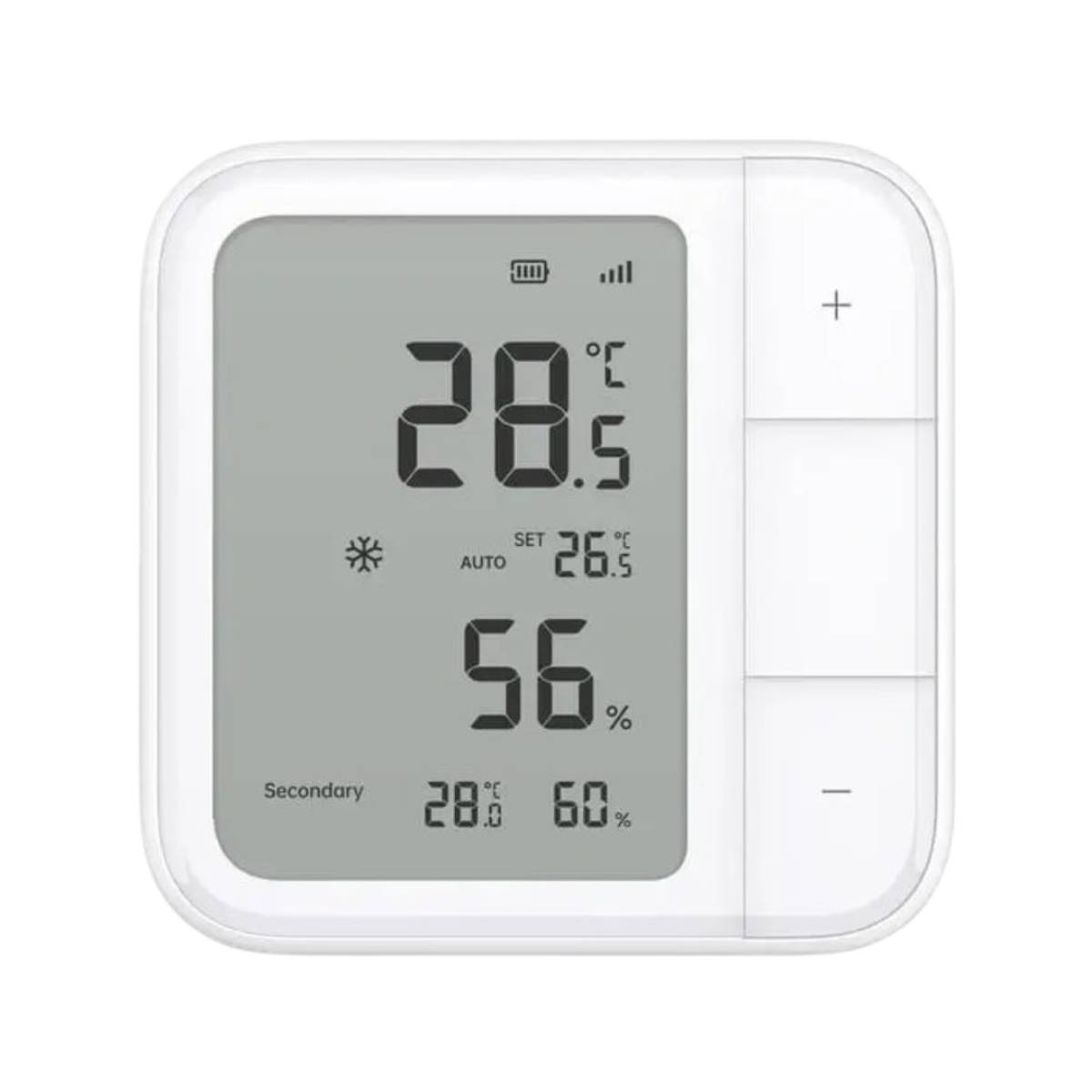 Capteur de Température / Humidité W100 Intelligent avec Écran LCD-0