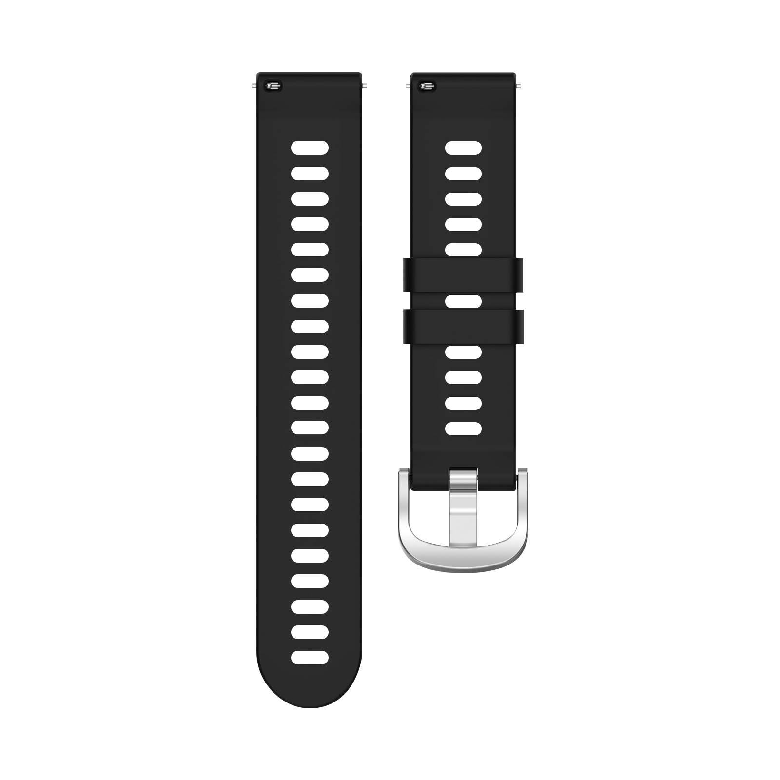 Bracelet pour Samsung Galaxy Watch Active 2 40mm Silicone Texturé-1