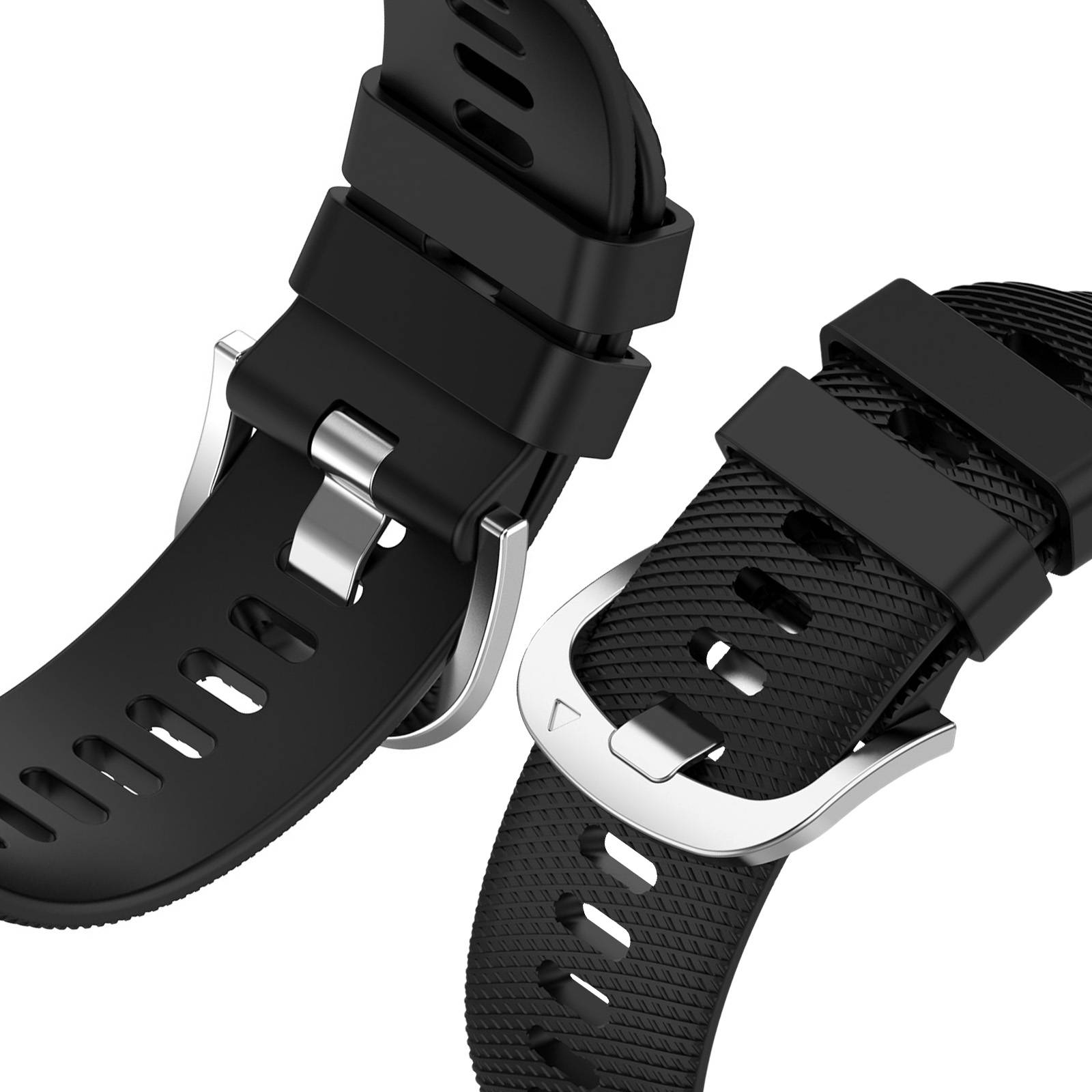 Bracelet pour Samsung Galaxy Watch Active 2 40mm Silicone Texturé-2